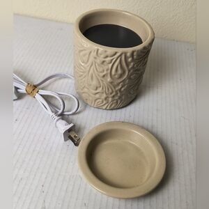 Ceramic Electric Wax Warmer - Cream